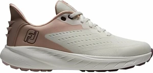 Footjoy Flex XP Womens Golf Shoes Beige/Peach/Blue 40