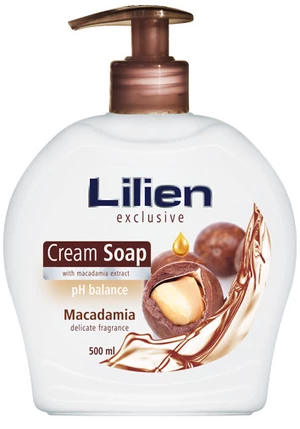 Lilien Krémové tekuté mýdlo Macadamia 500 ml