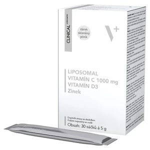 CLINICAL Liposomal vitamín C + D3 + zinek 30 sáčků