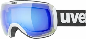 UVEX Downhill 2100 CV White Mat/Mirror Blue/CV Green Lyžařské brýle