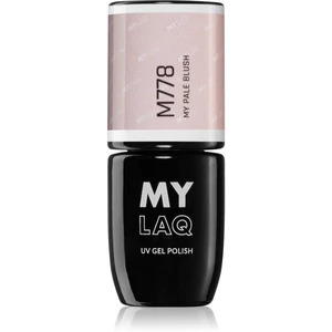 MYLAQ UV Gel Polish gélový lak na nechty odtieň My Pale Blush 5 ml