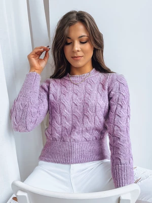 Women's sweater SELAVI lila Dstreet