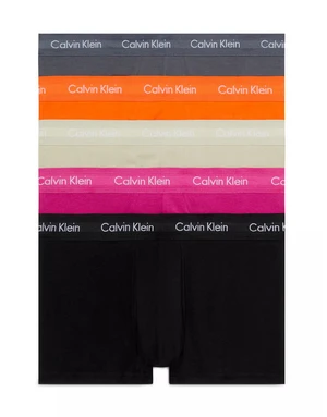 5PACK Calvin Klein Men's Boxer Shorts Multicolored