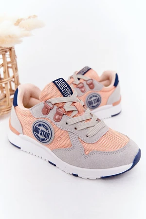 Children's Sports Shoes Memory Foam Big Star HH374180 Light Orange
