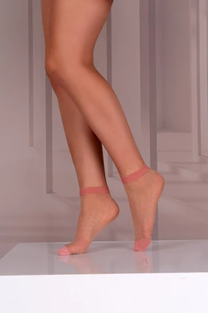 LivCo Corsetti Fashion Woman's Socks Almonnd