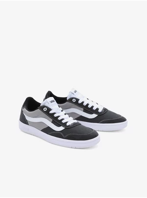 Grey Mens Sneakers with Suede Details VANS Cruze Too - Men