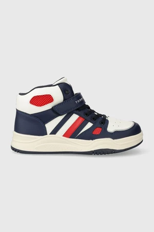 Dětské sneakers boty Tommy Hilfiger tmavomodrá barva