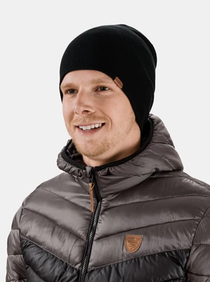 SAM73 Black Mens Beanie SAM 73 - Men