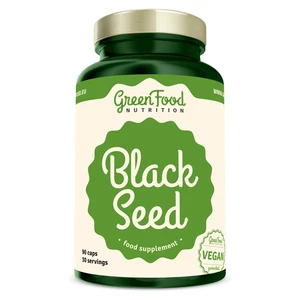 GREENFOOD NUTRITION Black seed černý kmín 90 kapslí