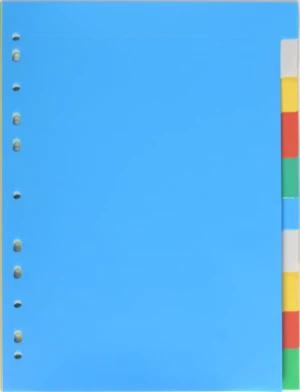Rozdružovač A4, 2x5 barev, PP 120my
