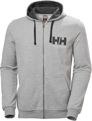 Helly Hansen Men's HH Logo Full Zip Hanorac cu gluga Grey Melange S
