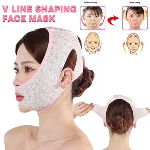 Reusable Face Slimming Bandage V Line Lifting Anti Lift Strap Mask Care Relax Up Line Chin Wrinkle Belt Skin Mask L6C6