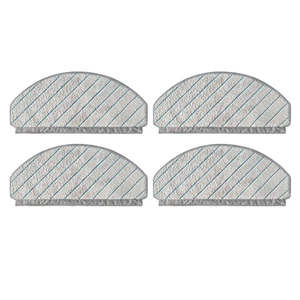 4Pcs Microfiber Cloths Mop Cloth Rag for Ecovacs T10/T10 TURBO Robot Vacuum Cleaner Accessories Household Supplies