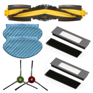 Microfiber Pads Side Brush Main Brush Filter Accessory Vacuum Cleaner Accessories Kit For Yeedi Vac Max Vacuum Cleaner Parts