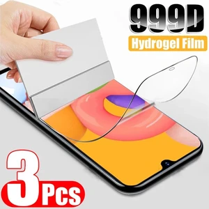 3PCS For ZTE Blade A3 A5 A7 2020 2019 Hydrogel Film Protective On ZTE Blade 20 Smart V10 Vita Screen Protector Film Film Cover