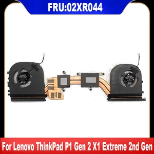 02XR044 New Original For Lenovo ThinkPad P1 Gen 2 X1 Extreme 2nd Gen CPU Cooling Fan Cooler Fan Heatsink Radiator High Quality
