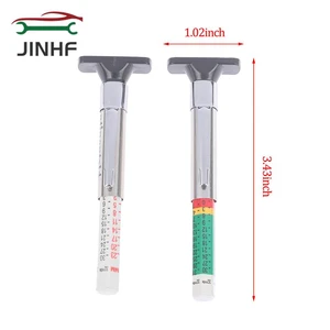 New 25mm Car Tyre Measuring Pen Universal Tire Tread Pattern Depth Measuring Tool Thickness Detection Gauge