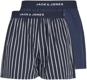 Jack&Jones 2 PACK - pánské trenky JACCODY 12239047 Navy Blazer M