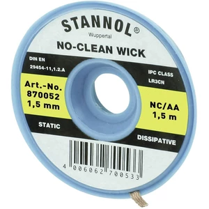 Stannol NC/AA odspájkovacie lanko Dĺžka 1.5 m Šírka 1.5 mm