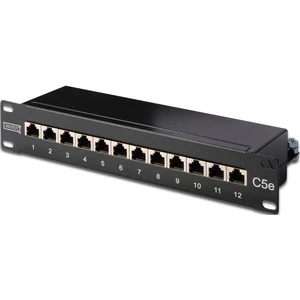 Digitus DN-91512S 12 portů sieťový Patchpanel CAT 5e 1 U