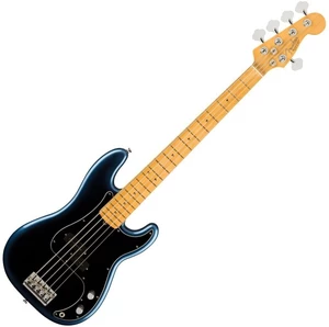 Fender American Professional II Precision Bass V MN Dark Night 5-strunová basgitara