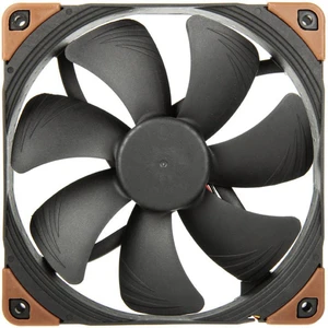 Noctua NF-A14 industrialPPC-3000 PWM PC vetrák s krytom čierna, biela (š x v x h) 140 x 140 x 25 mm