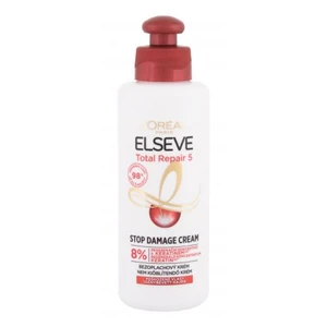 L´Oréal Paris Elseve Total Repair 5 Stop Damage Cream 200 ml bezoplachová starostlivosť pre ženy na poškodené vlasy