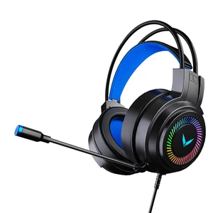 Bakeey Gaming Headsets Gamer Headphones Surround Sound Stereo Wired Earphones USB Microphone Colourful Light PC Laptop G