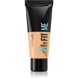 Maybelline Fit Me! Matte+Poreless zmatňujúci make-up pre normálnu až mastnú pleť odtieň 128 Warm Nude 30 ml