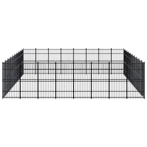 Outdoor Dog Kennel Steel 793.6 ft²