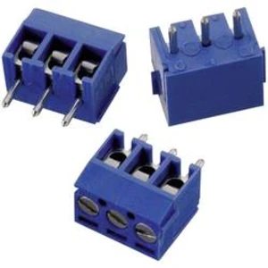 Svorkovnice Würth Elektronik 691103110003, 125 V, AWG 26-16, 3,5 mm, modrá