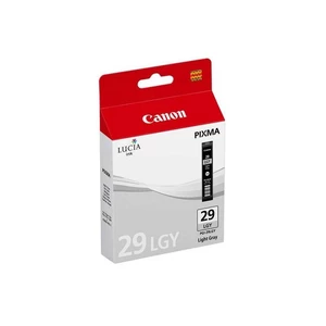 Cartridge Canon PGI-29 LGY - originální (4872B001) sivá Cartridge Canon PGI-29 světle šedá

Určená pro: 
Canon PIXMA PRO 1