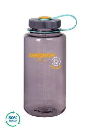 Láhev NALGENE Wide Mouth Sustain 1000ml - AUBERGINE - 50% recyklát
