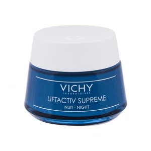 Vichy Liftactiv Supreme 50 ml nočný pleťový krém pre ženy na veľmi suchú pleť; na citlivú a podráždenú pleť; proti vráskam; spevnenie a lifting pleti