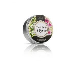 Hydratační a vyživující pleťový krém Moringa Roses (Face Cream) 150 ml