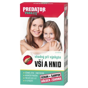 PREDATOR Parazit sérum 100 ml + šampon 100 ml + hřeben ZDARMA