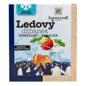 Čaj Ľadový džbánik pomaranč - bazalka 40 g BIO   SONNENTOR