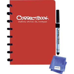 Correctbook DIN A5 red liniert DIN A5 red liniert poznámková kniha  červená  A5