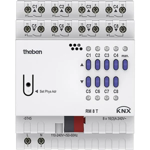 Theben KNX 4940200 spínač pohonu    RM 8 T KNX