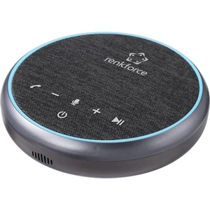 Renkforce RF-4767678 konferenčný reproduktor Bluetooth, USB, audio, stereo (jack 3,5 mm) čierna