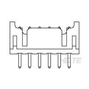 TE Connectivity AMPMODU 2mm ConnectorsAMPMODU 2mm Connectors 2-1470109-4 AMP