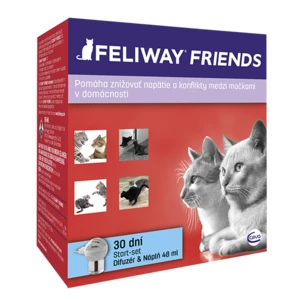 Feliway Friends difuzér a náplň pre mačky, 48 ml