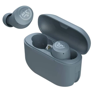 Slúchadlá JLab Go Air Pop True Wireless Earbuds (IEUEBGAIRPOPRSLT124) sivá True Wireless sluchátka s 32 hodinami přehrávání v nejmenším balení od JLab