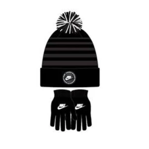 Futura strip beanie & glove