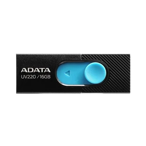 USB kulcs A-DATA UV220, 16GB, USB 2.0, Black (AUV220-16G-RBKBL)