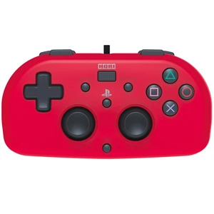 HORI HoriPad Mini Wired Controller for Playstation 4, red