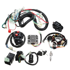 125cc 150cc 200cc 250cc Quad Electric CDI Coil Wire Harness Stator Assembly Wiring Set