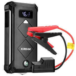 KROAK K-JS05 2400A 24000mAh Portable Car Jump Starter QC3.0 Fast Charger Powerbank Emergency Battery Booster Fireproof w