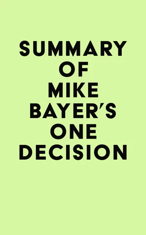 Summary of Mike Bayer's One Decision