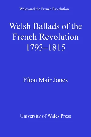 Welsh Ballads of the French Revolution